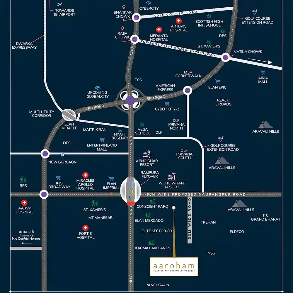3 BHK apartments Sector 80