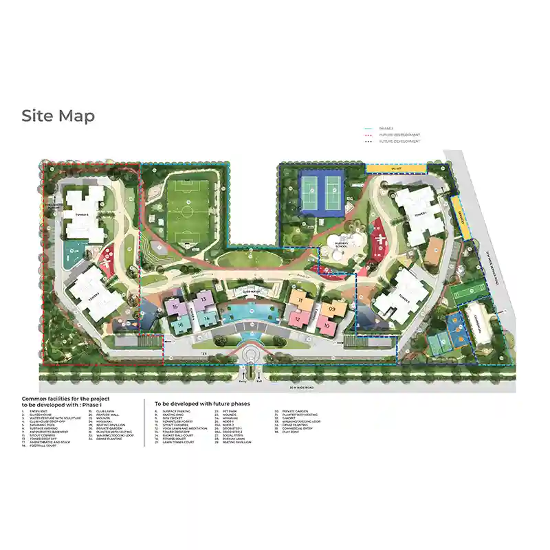 Ashiana Aaroham master plan