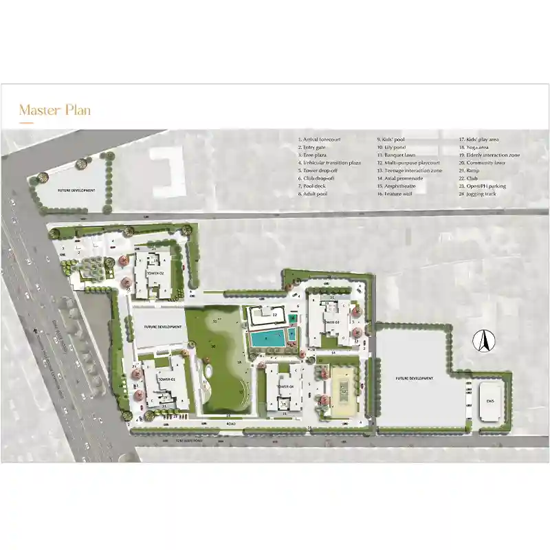 Emaar Urban Oasis location