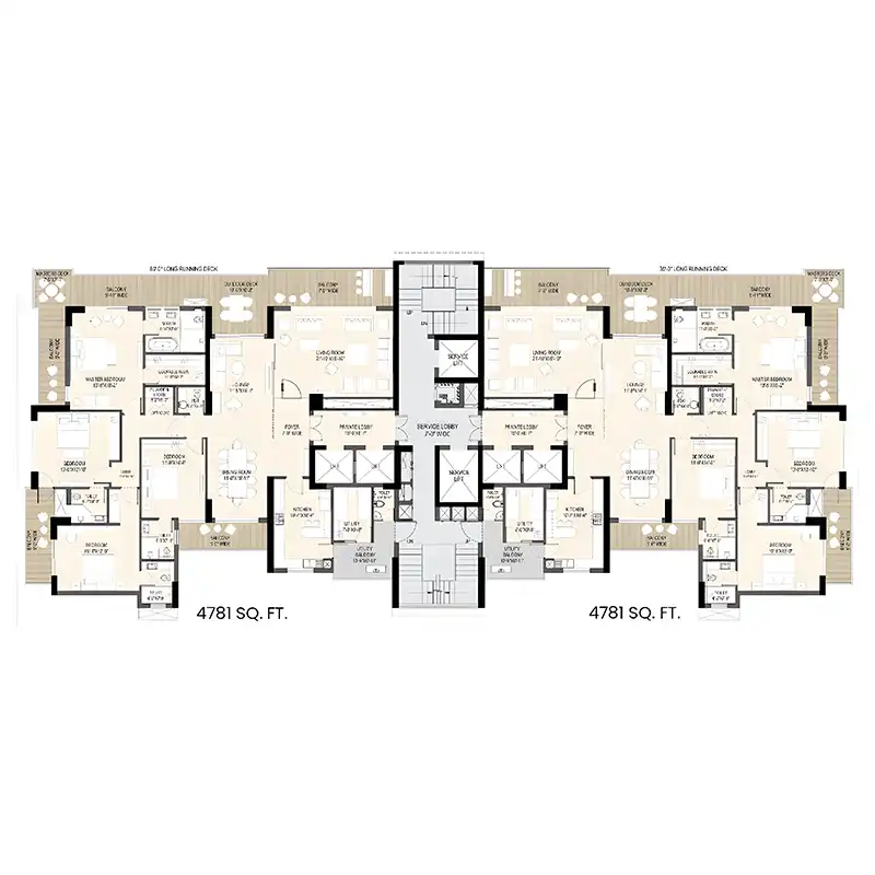 Anant Raj Estate One Floor Plan