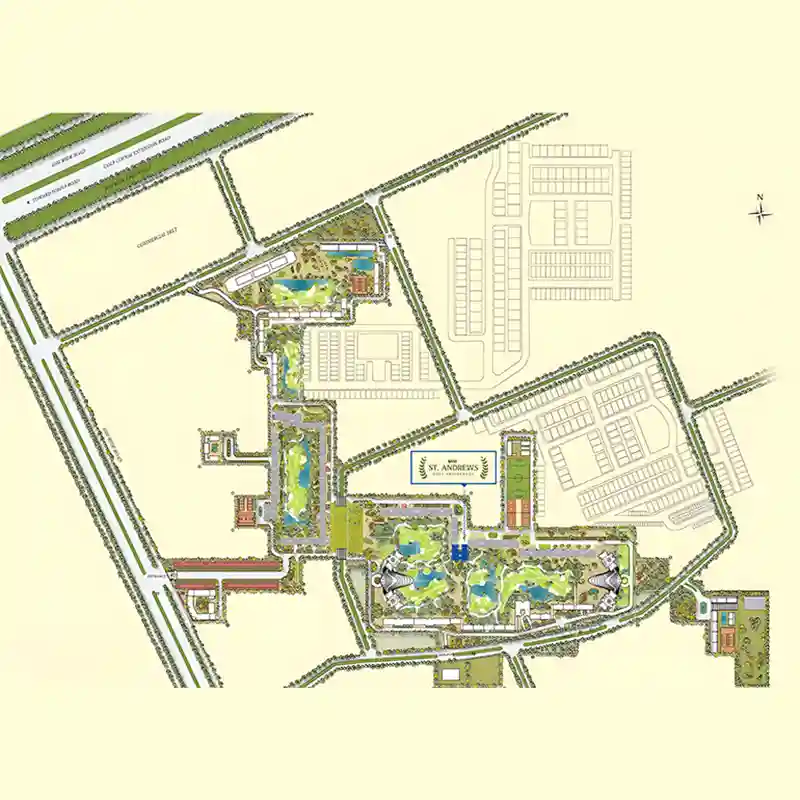 M3M St Andrews Master Plan