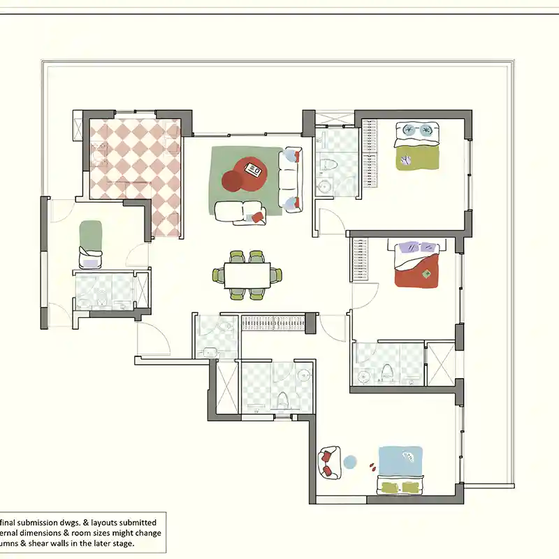 3 bhk flats max estate 360