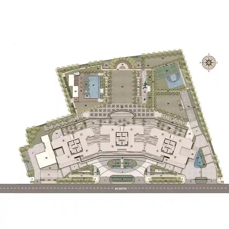 3 bhk apartments pyramid alban