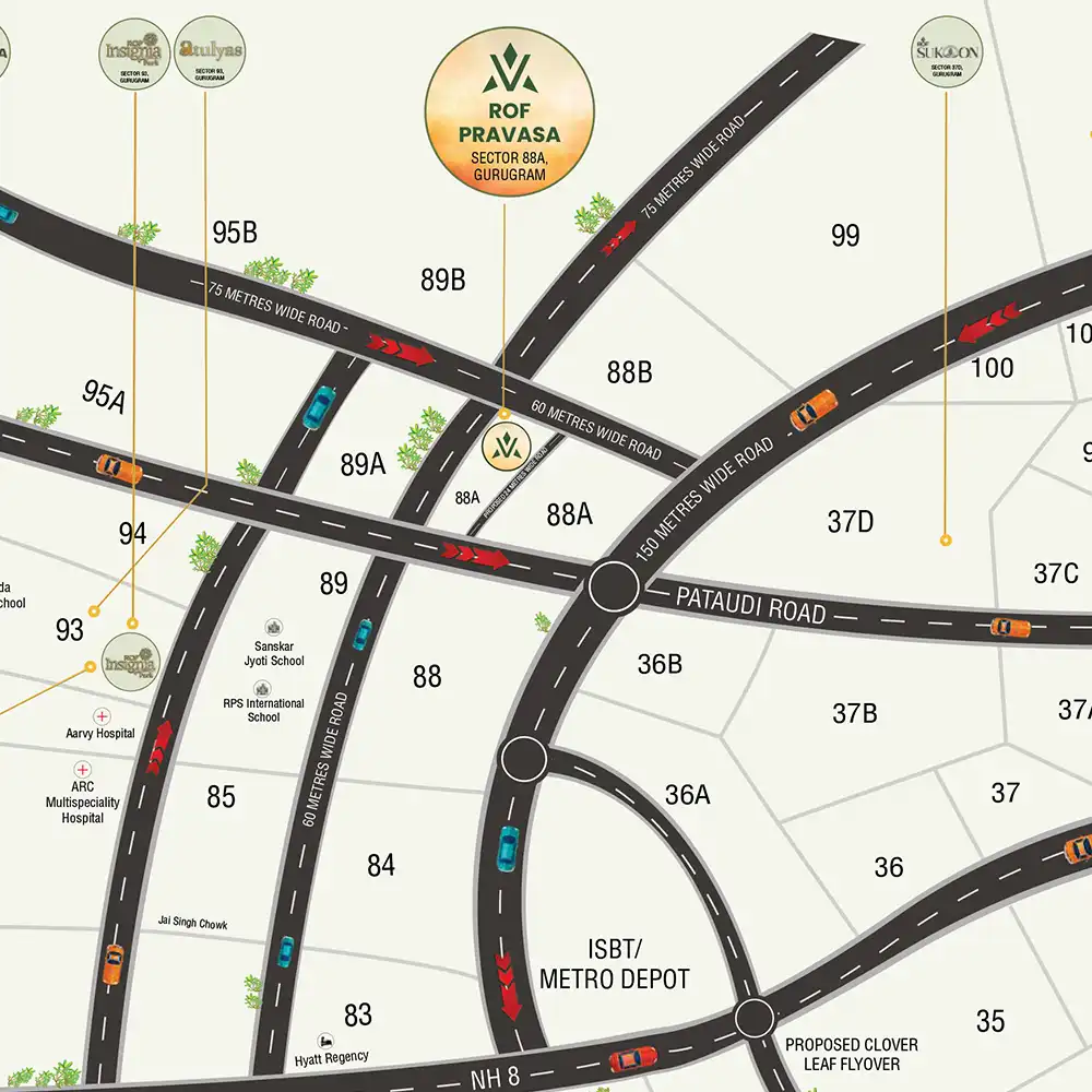 ROF Pravasa floors Gurgaon