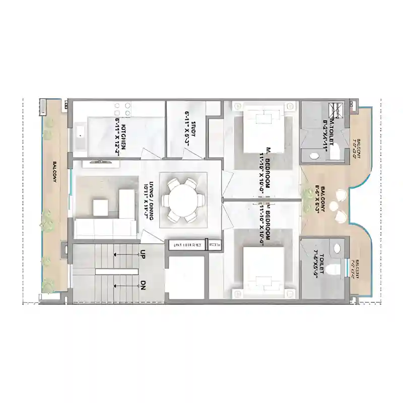 smartworld the orchard floor plan